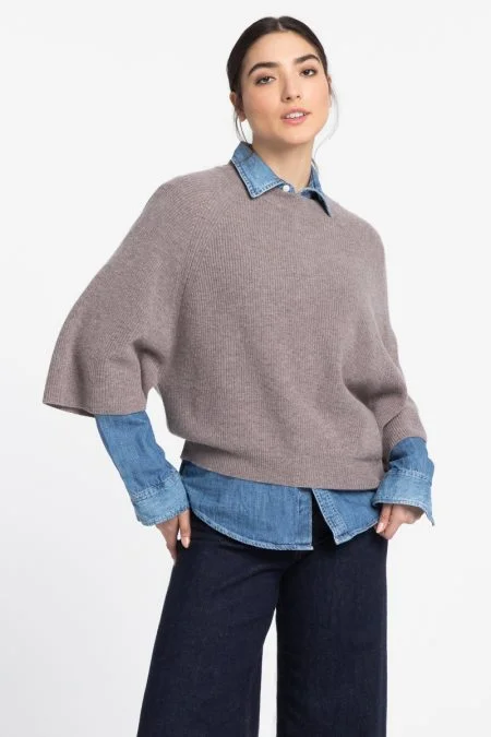 Insane Discount Onslaught Kinross Cashmere Easy Rib Raglan Pullover