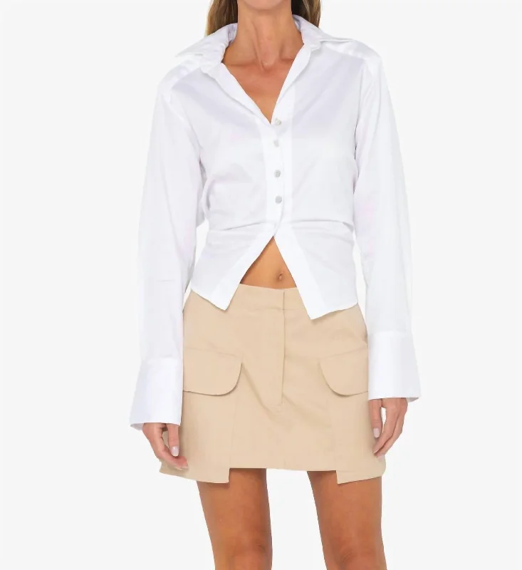 Stupidly Low Prices Lumi Skirt In Light Beige