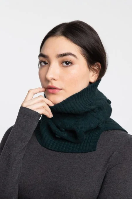 Season Sale Kinross Cashmere Cable Neck Warmer