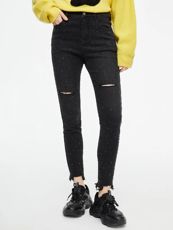 Chic And Edgy LA Star Jeans