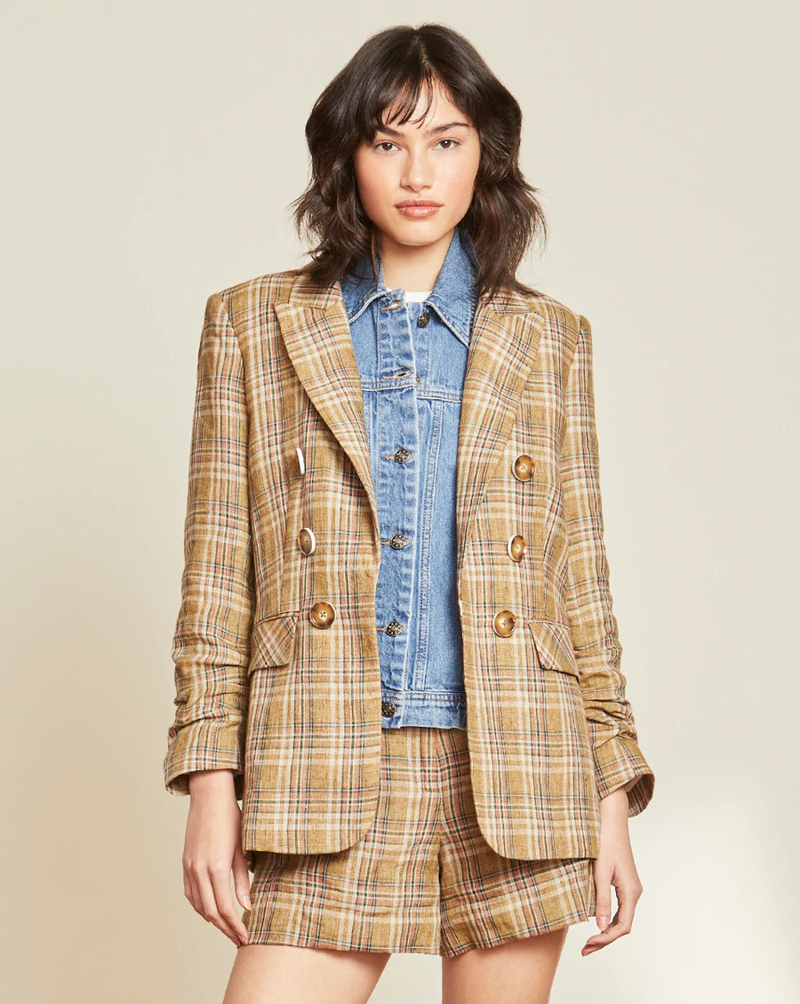 Versatile Style Wardrobe Beacon Plaid Dickey Jacket - Sage Multi