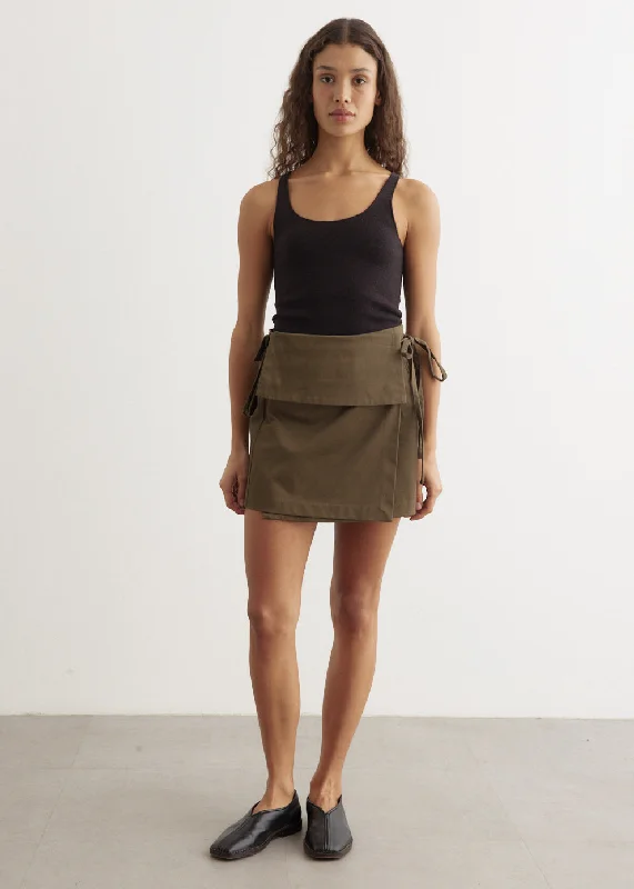 Athleisure Wear Special Offer Euphoria Wrap Mini Skirt