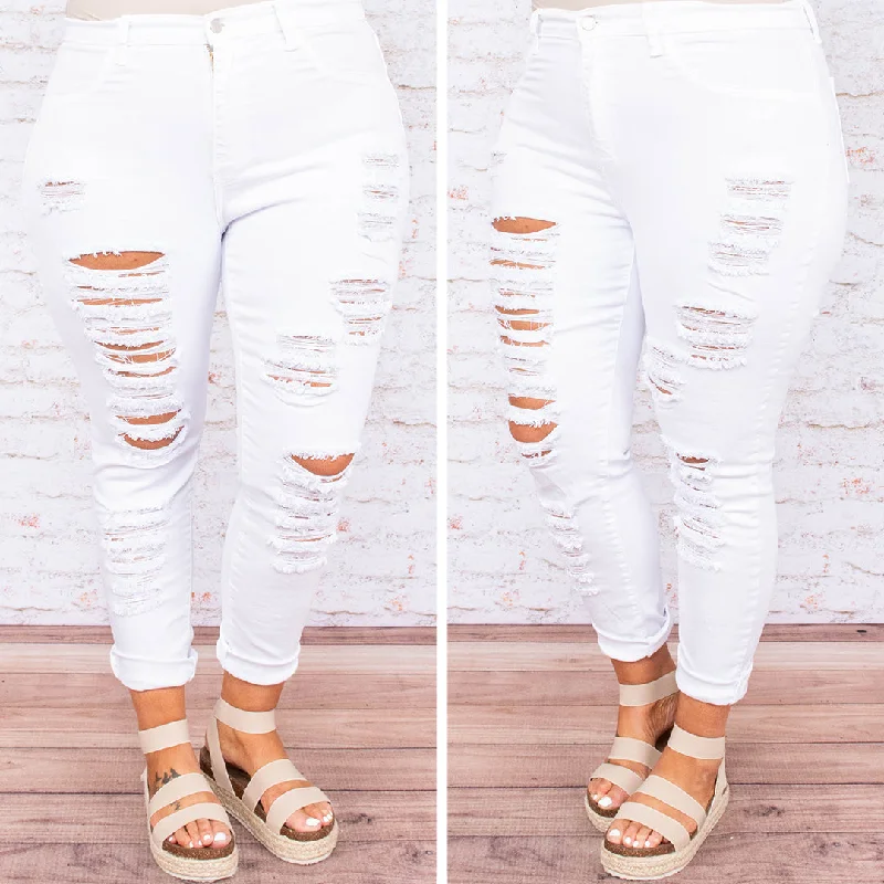 Ethnic Cultural Event Wear Dressed To Kill Jeans, White