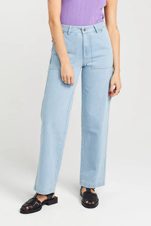 Day To Night Styles Thing Thing - Helpful Jean, Stone Wash Denim