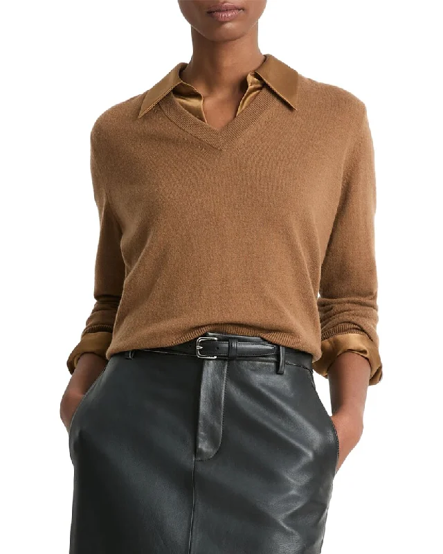 Trend Setting Wardrobe Vince Casual Cashmere V-Neck Sweater