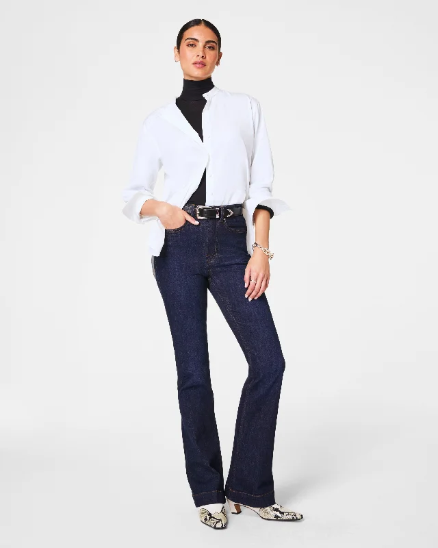 Fashion For Every Occasion SPANXsculpt™ ReDefine Flare Jeans, Dark Indigo