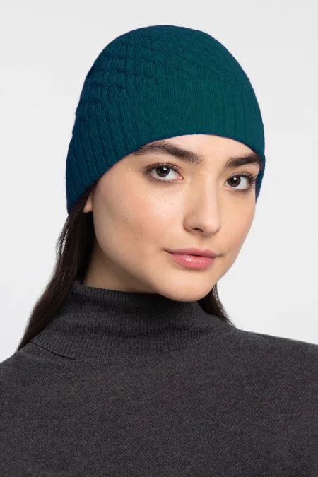 Fashion Essentials Kinross Cashmere Textured Hat