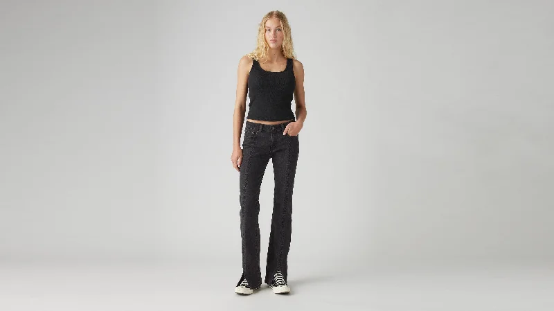 Bold Silhouette Levi's® Women's Seamed Superlow Bootcut Jeans