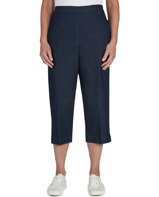 Early Access To Art Deco Styles Sale Alfred Dunner Petite Classic Capri