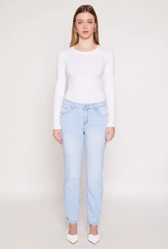 Boho - Chic Festival - Ready Style WAX Whiskered Straight Jeans